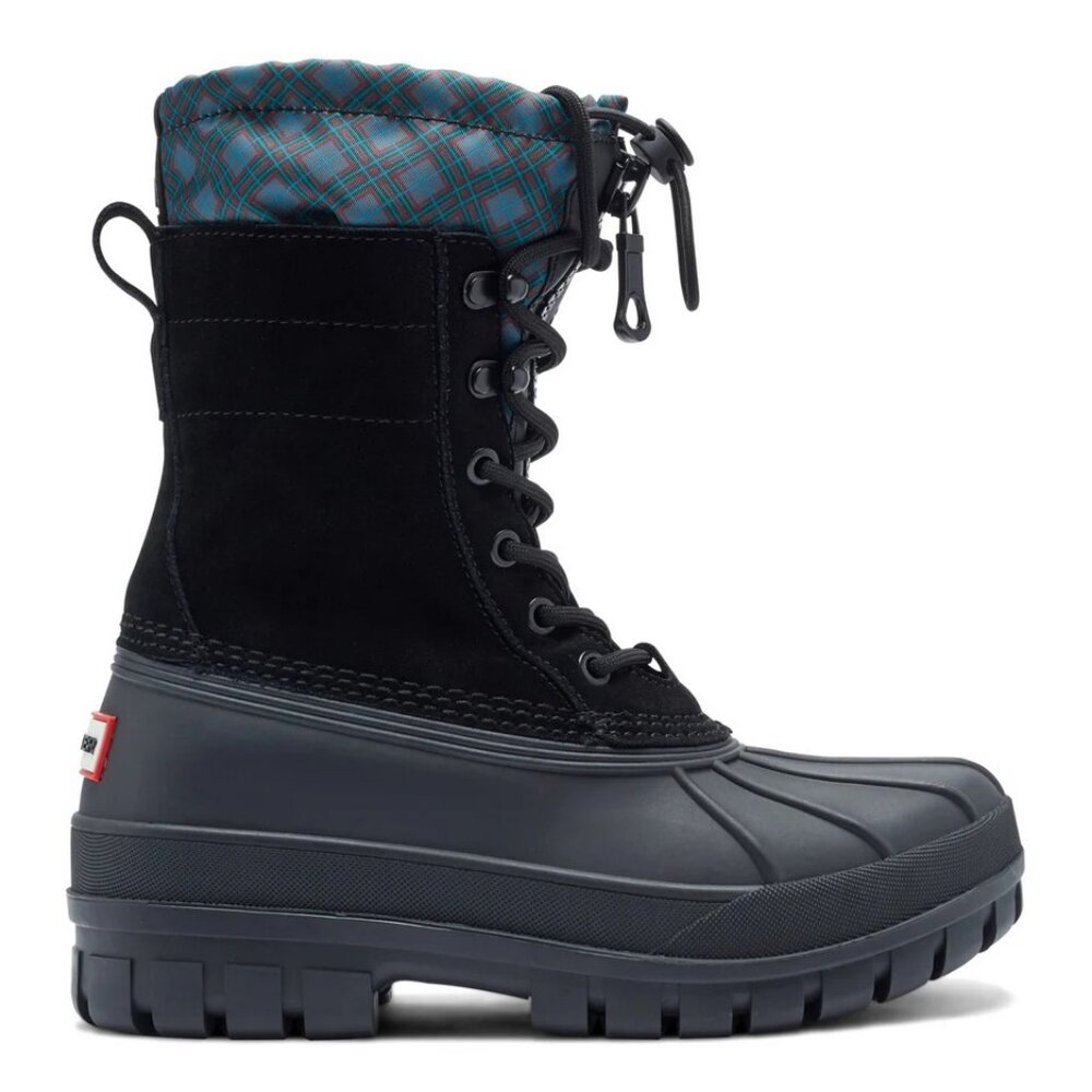 Hunter Women's Skylar Waterproof Duck Boots in Black